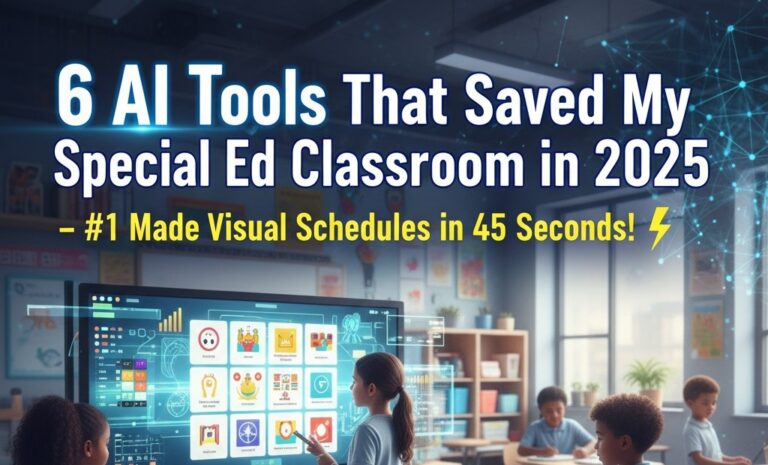 I Ranked Every AI Tool for Special Ed Teachers in 2025 (The Winners Saved My Sanity)